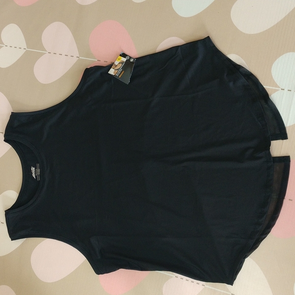 AVIA black athletic top. Size L (12-14) - Picture 4 of 8